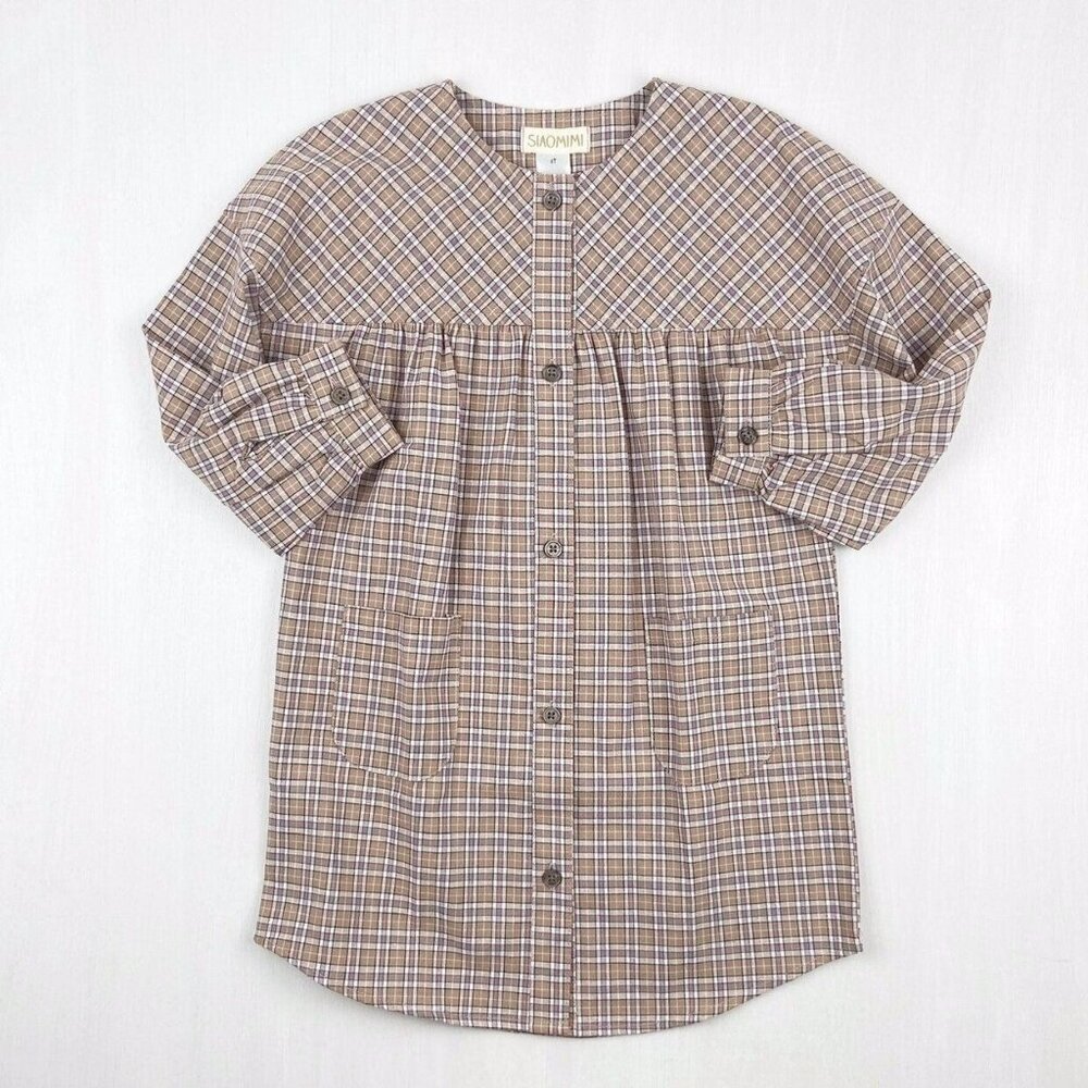 NWOT Siaomimi Drop Shoulder Shirt Dress 4T